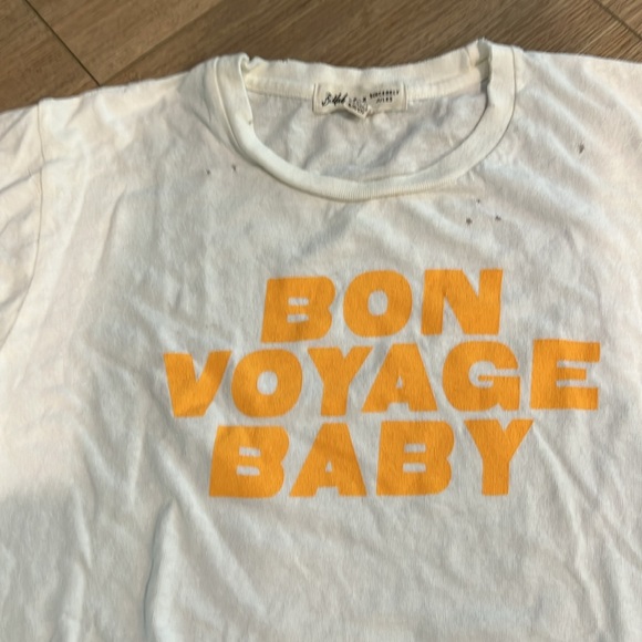 Sincerely Jules X Billabong distressed Crop Top - Picture 3 of 4